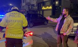 Kayseri’de polise suç bulan sürücünün ehliyetine daimi el kondu