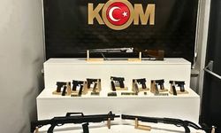 Kayseri’de silah operasyonu: 10 Ruhsatsız silah ele geçirildi