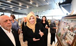 Kayserili sanatçıdan anlamlı sergi: “Emeğimin bereketi Gazze’ye umut olsun”
