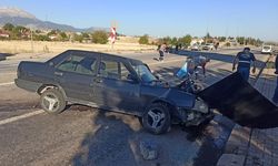 Konya’da iki otomobil çarpıştı: 1 kişi yaralandı