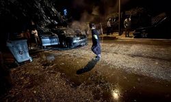 Konya’da seyir halindeki otomobil alev aldı