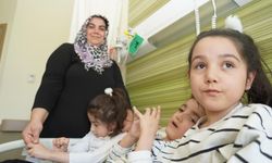 Kayseri Şehir Hastanesi’nde annenin azmi, üç çocuğuna hayat verdi