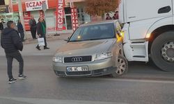 Konya'da tanker ve otomobil çarpıştı: Şans eseri herkes hayatta!