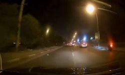 Makas atmak istersen, Motosiklete çarpıp ortalığı savaş alanına çevirdi!