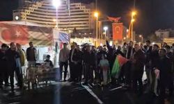 Kayseri'de Vatandaşlar, Sumud Filosu’na Yönelik Ablukayı Protesto Etti