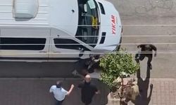Adana’da bıçaklama anı kamerada