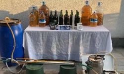 Niğde’de kaçak alkol operasyonu: Evde litrelik şarap ve rakı bulundu!