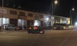 Polisin önünde defalarca drift attı!
