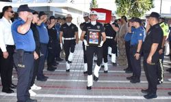 Hayatını kaybeden polis memuru son yolculuğuna uğurlandı