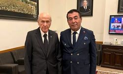 Selahattin Metin Devlet Bahçeli'ye Bünyan projelerini anlattı