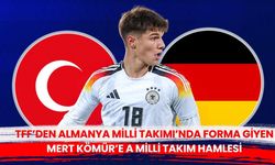TFF’den Almanya Milli Takımı’nda forma giyen Mert Kömür’e  A Milli Takım hamlesi