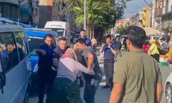 Turgutlu'da Zabıta ekipleri biber satan seyyar satıcı kadını yerde sürükledi