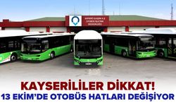 Kayseri ulaşımında yeni dönem! Yeni hatlar hizmete giriyor