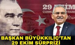 Başkan Büyükkılıç’tan 29 Ekim sürprizi!