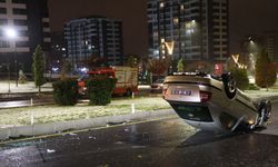 38 Plakalı araç takla attı: Babası mı yaptı oğlu mu?