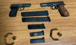 Hasmımız çok diyen kardeşlerin gardırobundan cephanelik çıktı