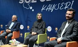 AK Parti'li  Fatma Betül Sayan Kaya Kayseri'de 'Söz Gençlikte' programına katıldı