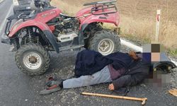 89 yaşındaki sürücünün kullandığı ATV takla attı: Kazada ağır yaralandı