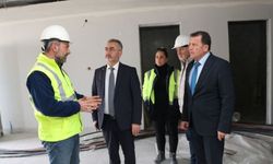 Gençlik ve Spor Bakan Yardımcısı Ersöz Talas’ta inşa edilen yurda ziyarette bulundu