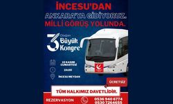 Yeniden Refah Partisi 3. Olağan Büyük Kongre için İncesu hareket ediyor