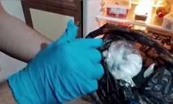 Buzdolabından çıkan yasaklı madde polisi bile şaşkına çevirdi!