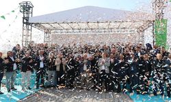 Bünyan çuval fabrikasının temel atma töreni büyük bir coşkuyla gerçekleştirildi