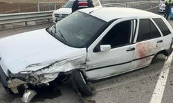 Kayseri’de otomobil yoldan çıkarak devrildi: 1 ölü