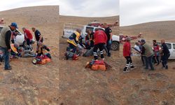 Dağda kalp krizi geçiren çoban hava ambulansı ile kurtarıldı