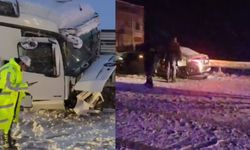 Sivas’ta kar kabus oldu: Zincirleme kaza! 1 ölü, 5 yaralı