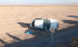 Araç takla attı! Otomobil şarampole yuvarlandı:1'i çocuk 6 kişi yaralandı