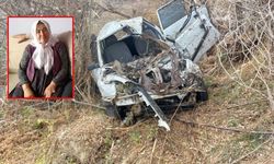 Otomobil uçuruma yuvarlandı: Anne öldü oğul ağır yaralı
