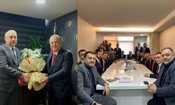Kayseri Sarraflar Derneği'nde : Adnan İncetoprak resmen başkanlık görevini devraldı