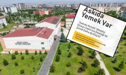 Kayseri Erciyes Üniversitesi'nde 'Askıda Yemek' uygulaması başladı!