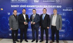 Kayseri OSB Başkanı Mehmet Yalçın , Sanayi ve Teknoloji Bakanından ödül aldı