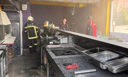 Kayseri'de döner dükkanında bacadan alevler çıktı!