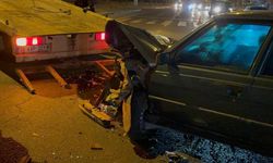 Kayseri’de korkunç çarpışma: Otomobil karşı şeride uçtu!