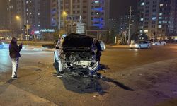 Kayseri'deki korkunç kazada şans eseri yaralanan olmadı