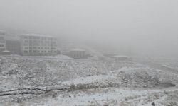 Kayseri’nin yüksek kesimlerine mevsimin ilk karı yağdı