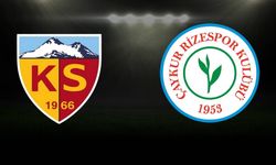 Çaykur Rizespor Kayserispor maçı canlı anlatım