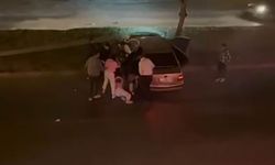 Kontrolden çıkan otomobil direğe çarptı: 4 yaralı