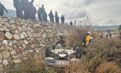Şarampole devrilen otomobilin sürücüsü hayatını kaybetti!