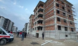 Konya'da iskele devrildi: 2 işçi yaralandı