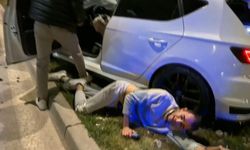 Belediyenin trafiğe kapattığı yolda ortalık savaş alanına döndü