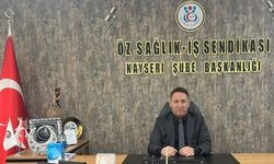 Kayseri'deki hastanede çeyrek asırlık görevini noktaladı! Sendika başkanı oldu