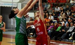Melikgazi Kayseri Basketbol Nesibe Aydın'a mağlup oldu