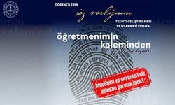 ‘Öğretmenimin kaleminden’ projesi başladı