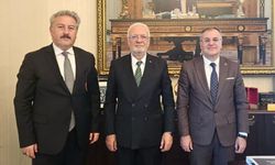 Hacılar Belediye Başkanı Bilal Özdoğan yatırımlar hakkında Mustafa Elitaş ile görüştü