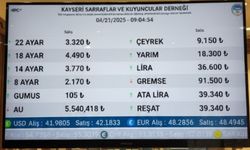4 Kasım Kayseri'de altın fiyatları!