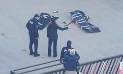 Önceden bıçakladığı kadını silahla vurarak öldürdü o anlar kameralara yansıdı!