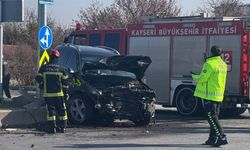 Kayseri’de trafik kazası: 5 kişi yaralandı